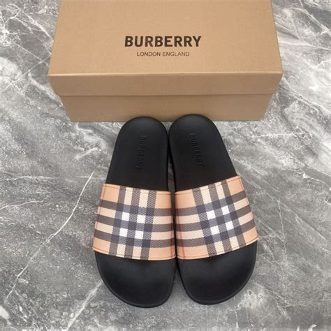 replica burberry slippers|authentic Burberry sneakers.